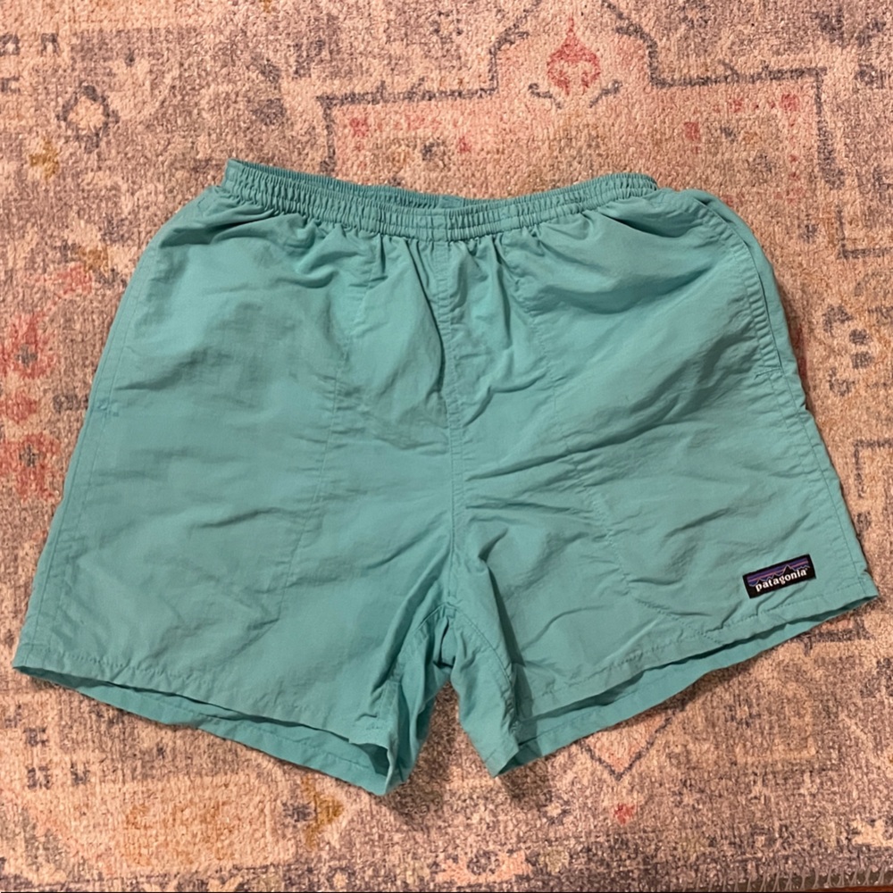 Patagonia Baggies Aqua Shorts Size xs